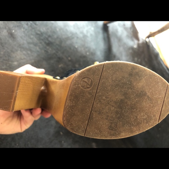 Black Studded Heels - Picture 4 of 4